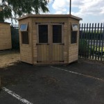 Corner Summerhouse on Site