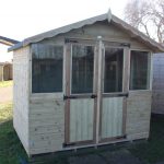 Tongued and Grooved Apex Cabin