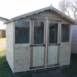 Tongued and Grooved Apex Cabin