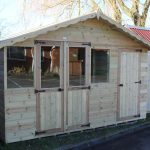 Tongued and Grooved Combination Cabin