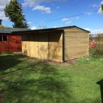 Barn Style Garage One Double Door