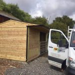 Field Shelter with Gate