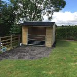 Field Shelter with Gate