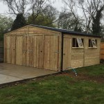 Heavy Duty Apex Double Garage Opening Windows