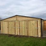 Heavy Duty Apex Double Garage