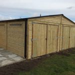 Heavy Duty Double Garage with Secure Windows